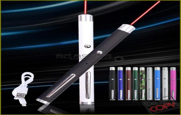 Sdlaser 650nm U9R Fixed Focus USB -Ladung Ultimate Red Laser Pointer Leichter sichtbarer Strahl Laser Licht Lazers Pointer242O7399919