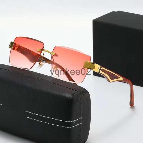 Designerin Mayba Gläser Zyklus Luxus Polarize Sport Sonnenbrille für Frauen Herren Neue Mode Baseball Beach Red Randless Lady Run Sun Brillen