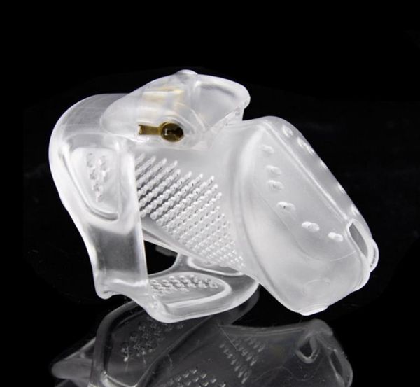 Новое 3D -дизайнерское дышащее устройство пластиковая маленькая клетка с 3 -й размер кольцевой секс -игрушки для мужского пениса блокировки Y18928045784947