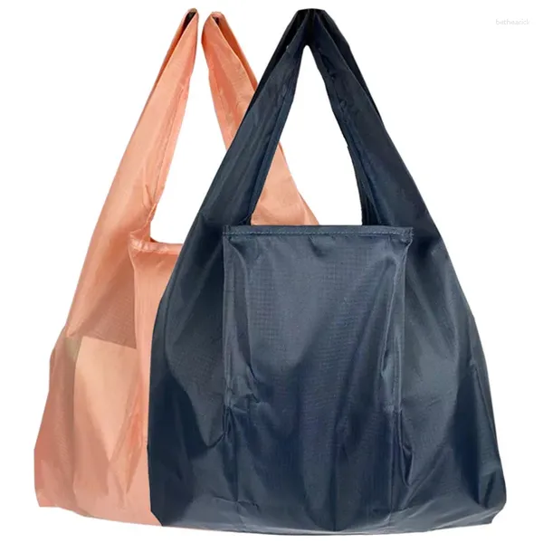 Borse per la spesa per le donne Oxford Pack Oxford Rinominabile in stile scolastico Casualmente Borse per la drogheria Eco Organizzatore Shopper Tote Bag 2024