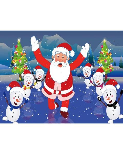 Hochwertige Weihnachtsflaggen Frohe Weihnachten Happy Decoration 3x5 ft Banner 90x150cm Festival Party Geschenk 100d Polyester gedruckt HO4722857