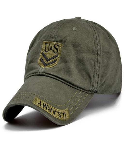 Alta qualidade do exército dos EUA CAMO CAMO Mens Caminho de beisebol Tactical Cap Hats e Caps Gorra Militar para Adult8501108