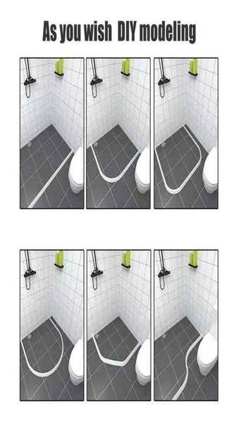 Badmatten Badezimmer und Küchenwasserstopper Hochwasser Barriere Gummi Silicon