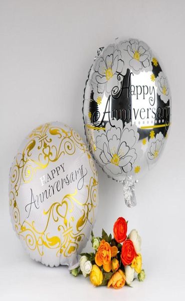 1pc da 18 pollici di decorazione familiare Love Gift Air Airsary Anniversary Happy Balloon Festival Party Supplies7160187