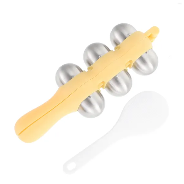 Set di stoviglie Accessori da cucina stampo a sfera di riso che scuotono acciaio inossidabile comodo mutuo