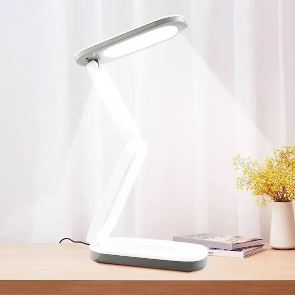 Masa lambaları kompakt katlanabilir çalışma lambası yüksek parlaklık LED masa, Dimmabable özellikli Titreşimsiz Teknoloji Gece Gece Kolay