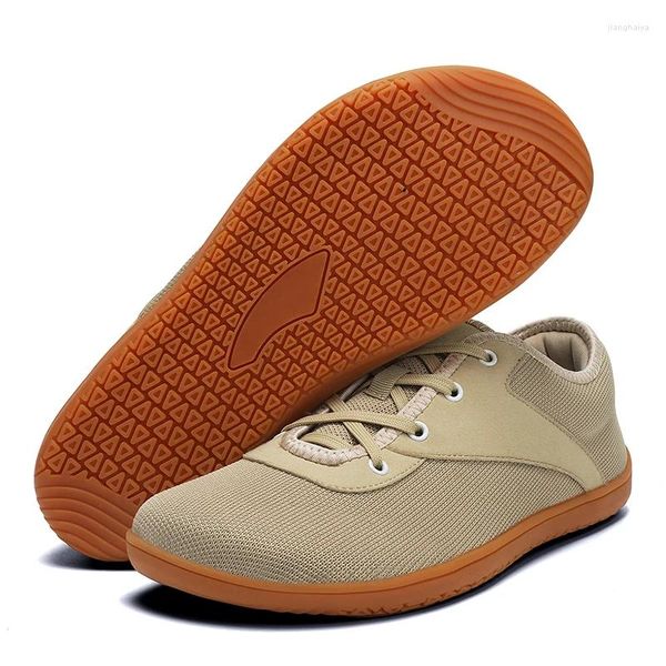 Scarpe casual larghe a piedi nudi per uomini donne sneaker in rete minimalista sneaker anti-skid leggero traspirabili grandi dimensioni 48 49 primavera estate