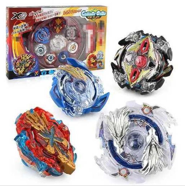 4d Beyblades B-X Toupie Burst Beyblade che gira Top 4 pezzi/set Arena Metal Fusion Fusion Childrens Giocattolo classico YH1175 Q240430