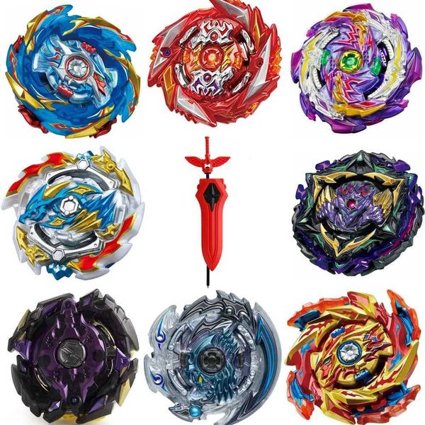 4D Beyblades B-X Toupie Burst Beyblade Вращающийся верхний боевой супер боевой лезвие Большой 16-й ареня запускает Querborders Grip Индивидуальный портативный Q240430