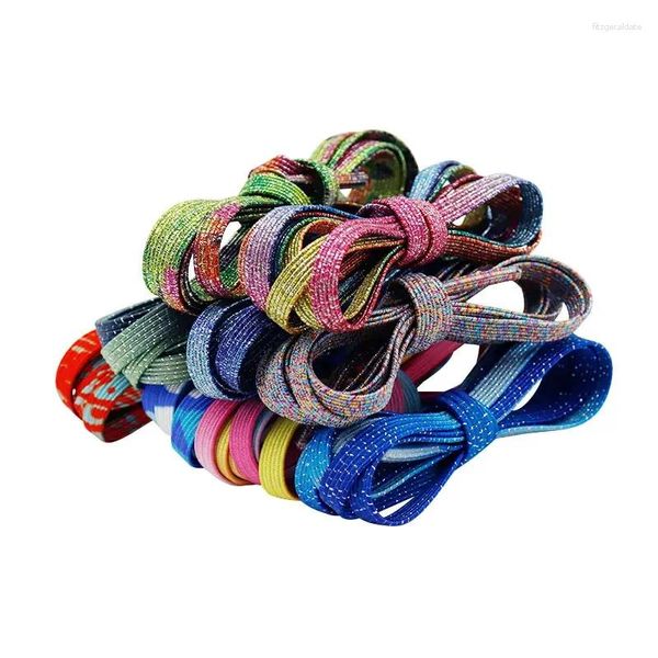 Parti di scarpa Coolstring 6 mm Forde elastiche con motivi graziosi cordoni stampato Easy esteso 120-180 cm Adulti Dimensione Pagjamas Draw Band