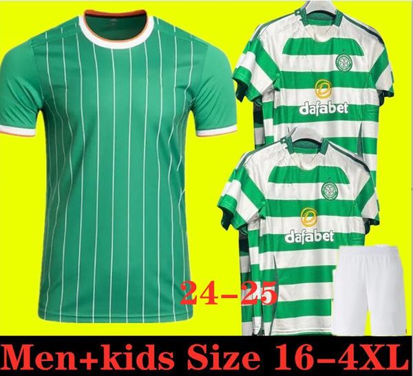 24 25 CELTS Jerseys de futebol EDOUARD CELT FC 2024 2025 Joseph Football Shirt Elyoussi Turnbull eti Christie Jota Griffiths forrest gueye689