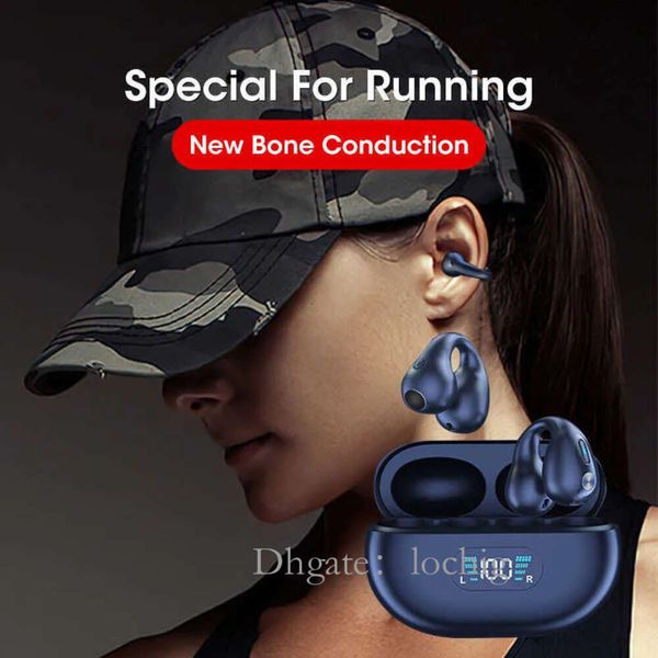 Aurberi per cellulare Nuovi TW per Ambie Sound Earcuffs Oreri Conduzione Eroring Wireless Bluetooth Sport Aurnostrue