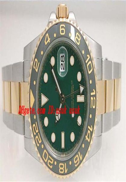 Luxo relógios Detalhes sobre II Moldão de Cerâmica de Dial Verde 116713 Sapphire 40mm Men039s Automático Men039s Relógios 323c9376923