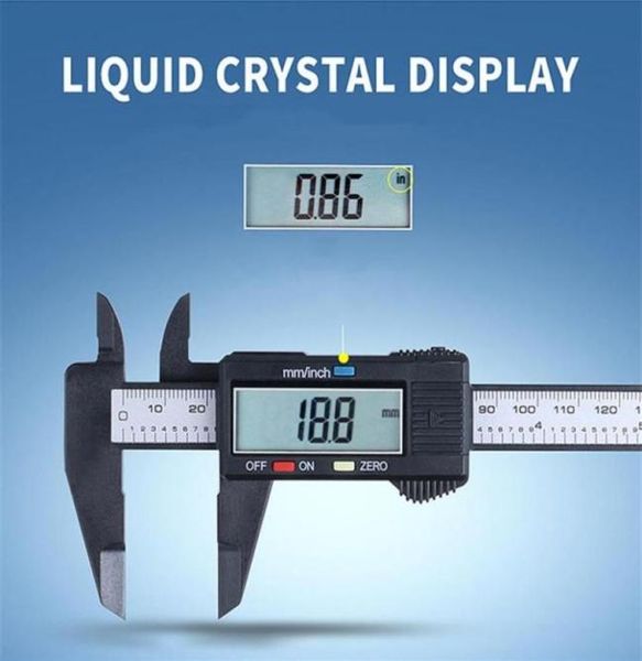 Epacket цифровой суппорт 6 -дюймовый электронный элемент из измерения калиметра 100 мм калиметрового измерения.