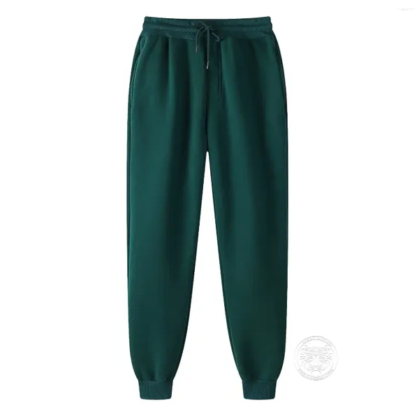 Pantaloni da uomo stranieri uomini e donne primaverili in vello sport autunno slimpants slim che gestiscono gambe pantaloni di colore solido s-3xl