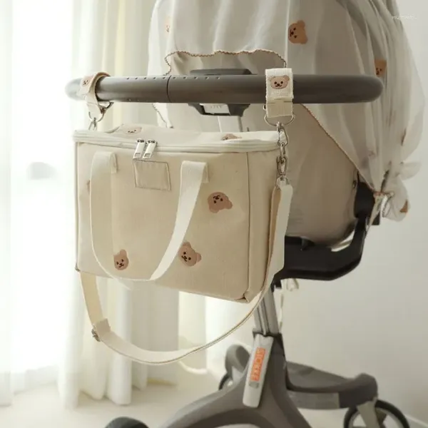 Parti di passeggino -Struttura per baby ganci ricamato orsacchiotto per bambini di stoccaggio per bambini Strumento universale