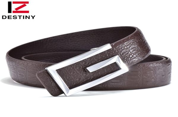 Designer Belts Men Brand Luxury Famoso marchio maschio genuino in pelle vera cintura in oro jeans cinghia di nozze d'argento g di alta qualità9412177