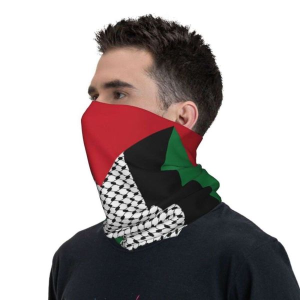 Medio Oriente Cross-Border Bandiera palestinese Scarf Multifunzionale Multi-Funzionale Bib Cettoiola Sunsel