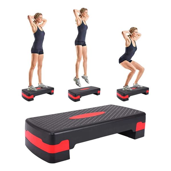 Fitness Equipment Steppers 3 Level Einstellbare Aerobic Step -Fitness -Plattform -Trainingsplattform 240416