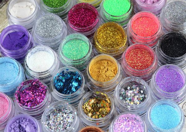 Drop 36 colori Glitter ombretto ombretto per ombretto trucco lucido glitter sciolti occhiali per ombretto trucco cosmetico Pigmento8394021