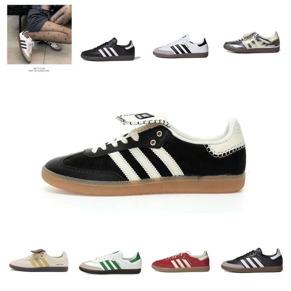 Virtue Training Leopard Casual Leopard Wales Bonner Pony Men and Women Sports Board Show Tide Models Casual Shoes Casual New Joint Notitle Retro