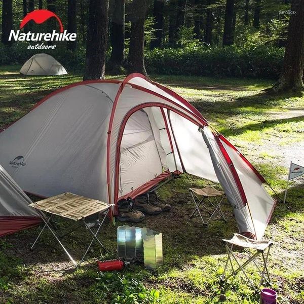 Tende e rifugi Naturehike 3 4 persone Tenda Camping Ultralight Portable Waterroprook Hiby Series Family Outdoor Family Outdoor