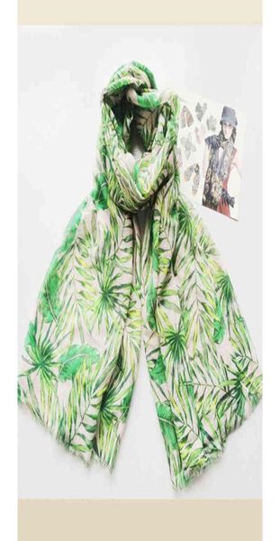 Visrover Long Summer Ladies 2021 Fashion Silk Salks Viscose Shawl Tropical Print With Tassel Beach Scarf9887953