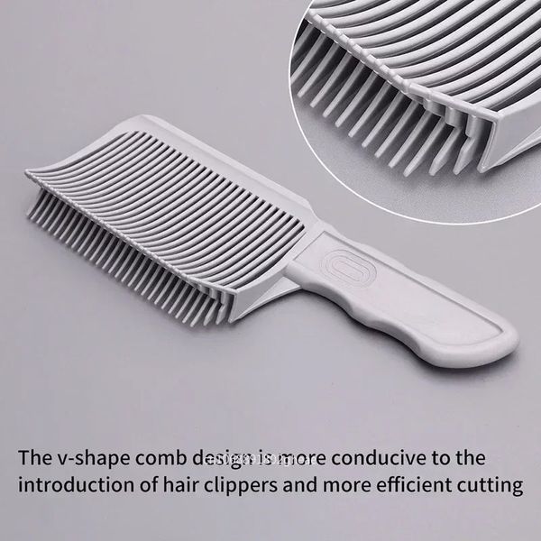 Neues Friseur Fade Comb Professional Friseur Tool zum allmählichen Haarblenden für hitzebeständige Pinsel für die sich verjüngenden Stile für Männer