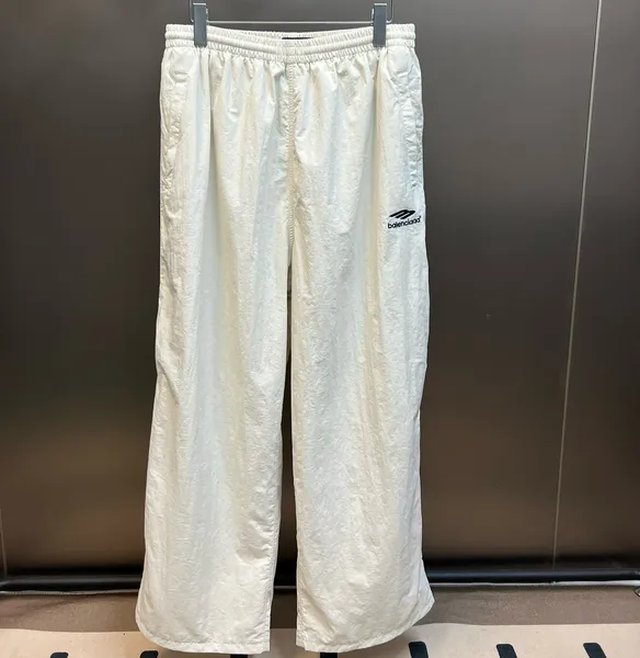 Pantaloni taglie forti da uomo rotondo ricamato e stampato in stile polare abbigliamento estivo con strada puro cotone 22ry5