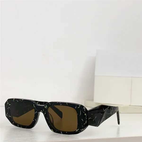 2021 Modedesign Sonnenbrille 17WF Square Frame Young Sportstil Einfacher und vielseitiger Outdoor -UV400 -Schutzbrillen Top -Qualität D0AB