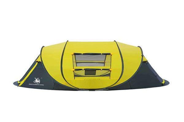 Hly Large Throw Tentoutdoor 34person Speed Automatic Opening Throwing Pop Up Tenda da campeggio sulla spiaggia impermeabile grande Space2868736