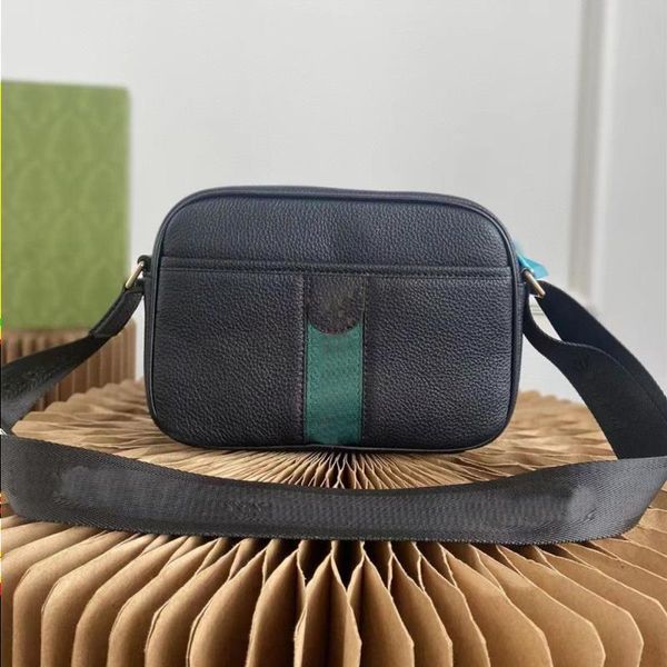 Louls Vutt Men's Bags Men Bolsa de couro genuína de luxo com uma marca de designer impressa em relevo, Messenger Boys Bag Camera H Vlrl