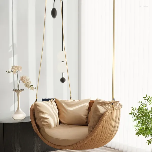 Mobili da campo bambini swing in sospeso patio terrazza per bambini interni corda oscillazione bolla gancio letto letto muebles de jardin all'aperto