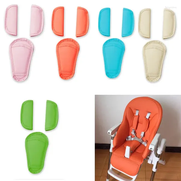 Parti del passeggino 3 pezzi/set Coprispalla per bambino Cuscino per cintura Coperture regolabili Cinghia di protezione per seggiolino per bambini