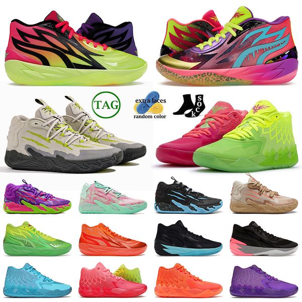 Scarpe da basket a palla lamelo melo mb.04 mb 03 02 01 sneaker designer firma scarpa rick e morty blu alveare chino hills maschile womens lemelo mb 4 scarpe da ginnastica dhgate