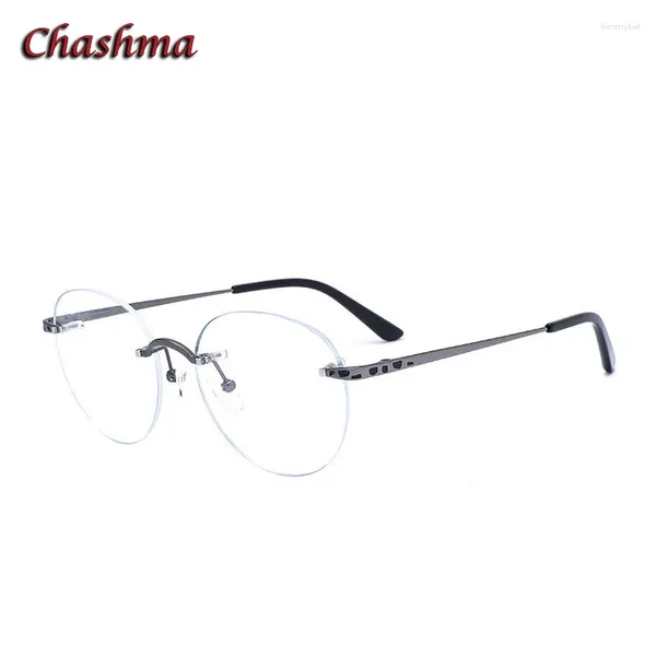 Солнцезащитные очки рамки Chashma Мужчины без оправы глиня
