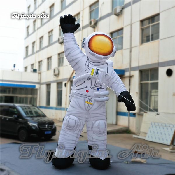 A publicidade ao ar livre por atacado Astonauta Inflável Modelo 4m de 13 pés de altura Bolso Cosmonaut Balão para Science Museum e Decoração do Festival de Música