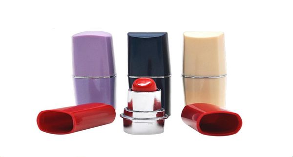 Scatola di mutamento del rossetto creativo Case di bottiglia Herb Bottle Nashing pillola colore casuale1596780