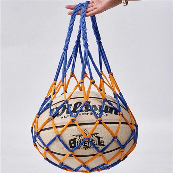 Borse da stoccaggio 1 pc Borsa da calcio Ballo Single Carry Equipment Portable Equipment Outdoor Sports Soccer Basket pallavolo addensato