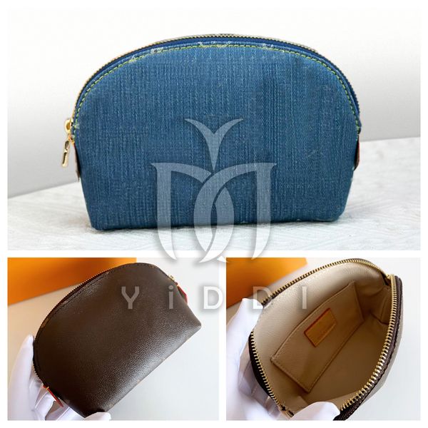 10a marca de luxo pequena bolsa de maquiagem Bolsa de gente de higiene pessoal de designer de grife de viagem Bolsas cosméticas Moda Moda Zipper Cosmético Bolsa de Lavagem Bolsa de Maquiagem