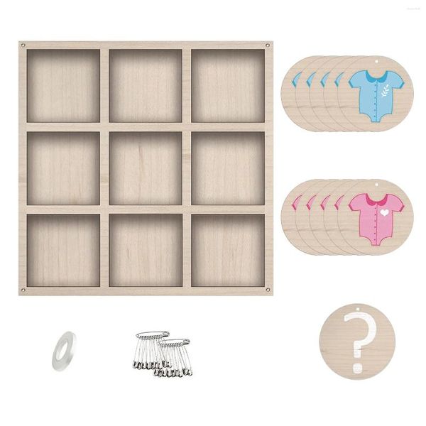 Party Decoration Board Game Rustic Simple Interessante Baby Gênero Revelar suprimentos odor sem