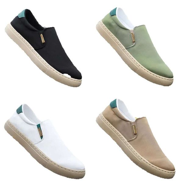 Sapatos escuro sólido cáqui cor de cor de casual preto casual white anding masculino masculino tênis feminino treinadores clássicos gai wo