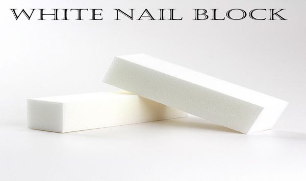 Whole10pcs gute Qualität Ganzes weiße Buffing -Schleifdateien Blocke Pedicure Manicure Care Nail File Puffer für 4572652