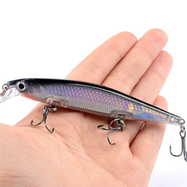 Jerkbait de jerkbait Minnow isca dura WobBlers Artificial para Pike Trolling Carp Bass Swimbait Crankbaits Lures de pesca Tackle do mar 240430