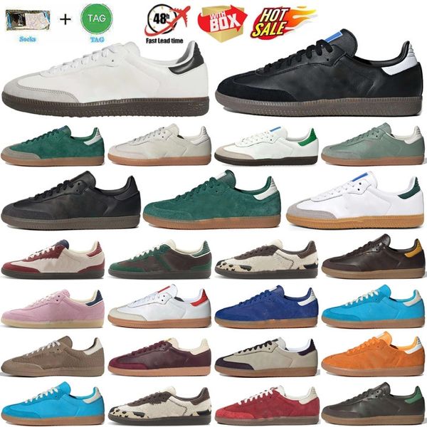 Tênis tênis sapatos de grife tênis de sapatos de sapatilhas handball tênis masculino og marinho marinha escarlet alumínio cor de goma preta branca verde cinza esportivo maravilha creme azul melhor ouro melhor