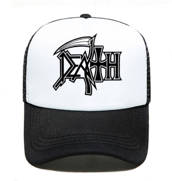 DEATH BAND BAND ROCCHI ROCK BASBALL PACCOLA BASBALLE DONNE UN UNISEX 2020 Cappelli da parente estivo Mesh Visor Sun Outdoor Hatx10164843377