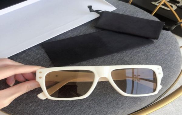 Novos óculos de sol BPS100F para mulheres estilo de verão popular de moda com a lente de proteção UV400 de alta qualidade Stones vem com o caso BO9907324