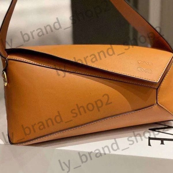 Bulmacalar kadın loewew çanta crossbody el çantası cüzdan moda marka deri patchwork tote çok yönlü el omuz altındaki koltuk tasarımcısı çantası 859