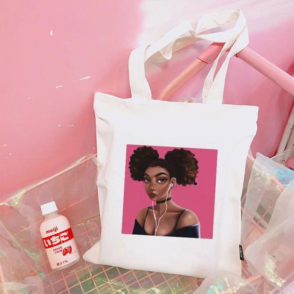 Bolsas de compras Curly sexy garota sexy