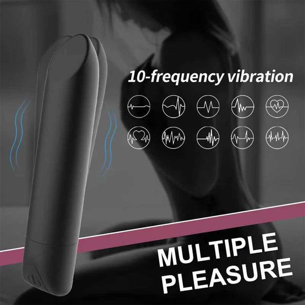 Altri oggetti di bellezza della salute mini rossetto vibratore potente impatto stimolazione proiettile labia massaggiatore per masturbazione femminile prodotti per adulti Q240430